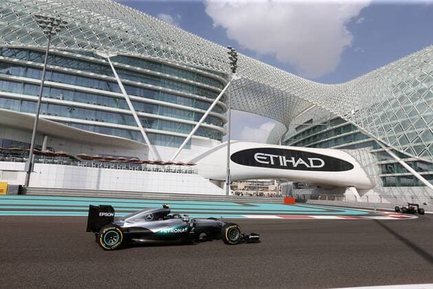 Abu Dhabi Grand Prix, UAE 24 - 27 November 2016 25.11.2016 - Free Practice 1, Nico Rosberg (GER) Mercedes AMG F1 W07 Hybrid 