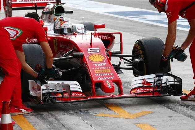 Abu Dhabi Grand Prix, UAE 24 - 27 November 2016 25.11.2016 - Free Practice 1, Sebastian Vettel (GER) Scuderia Ferrari SF16-H 