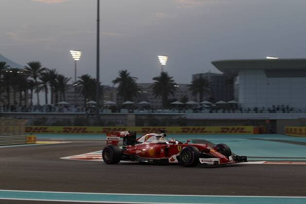 Abu Dhabi Grand Prix, UAE 24 - 27 November 2016 25.11.2016 - Free Practice 2, Sebastian Vettel (GER) Scuderia Ferrari SF16-H 