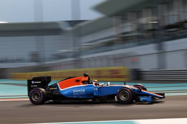 Abu Dhabi Grand Prix, UAE 24 - 27 November 2016 25.11.2016 - Free Practice 2, Pascal Wehrlein (GER) Manor Racing MRT05 