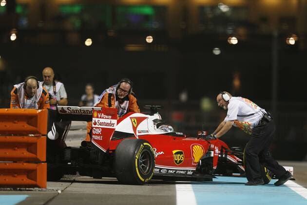 Motorsports: FIA Formula One World Championship WM Weltmeisterschaft 2016, F1 race in Abu Dhabi, 5 Sebastian Vettel (GER, Scuderia Ferrari), xTapx