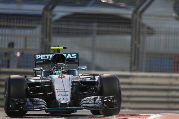 25.11.2016. Abu Dhabi, UAE. Formula 1 Grand Prix of Abu Dhabi. Free Practise. Mercedes AMG Petronas W07 Hybrid & x2013; Nico Rosberg xLeannexBoonx  ActionPlus11813891