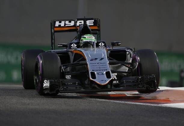 Motorsports: FIA Formula One World Championship WM Weltmeisterschaft 2016, F1 race in Abu Dhabi, 27 Nico Hulkenberg (GER, Sahara Force India F1 Team), xTapx