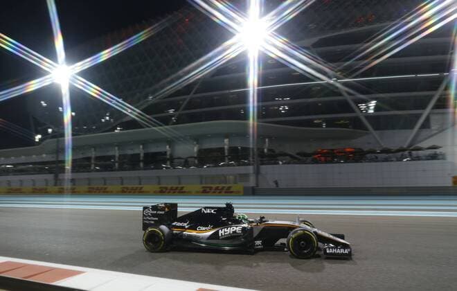 Motorsports: FIA Formula One World Championship WM Weltmeisterschaft 2016, F1 race in Abu Dhabi, 27 Nico Hulkenberg (GER, Sahara Force India F1 Team), xTapx