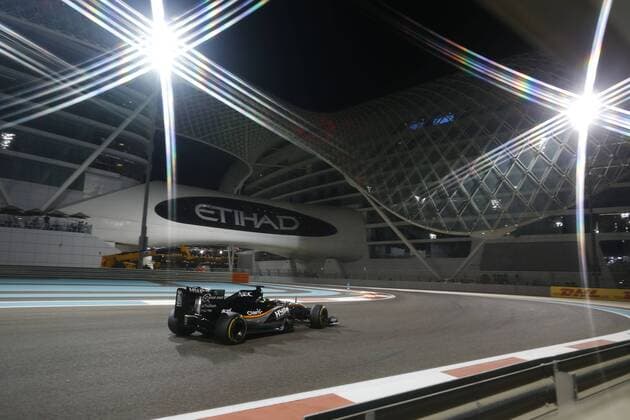 Motorsports: FIA Formula One World Championship WM Weltmeisterschaft 2016, F1 race in Abu Dhabi, 27 Nico Hulkenberg (GER, Sahara Force India F1 Team), xTapx