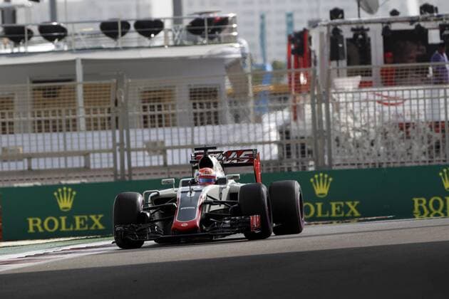Abu Dhabi Grand Prix, UAE 24 - 27 November 2016 26.11.2016 - Free Practice 3, Romain Grosjean (FRA) Haas F1 Team VF-16 