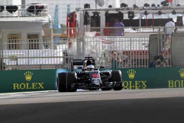 Abu Dhabi Grand Prix, UAE 24 - 27 November 2016 26.11.2016 - Free Practice 3, Fernando Alonso (ESP) McLaren Honda MP4-31 
