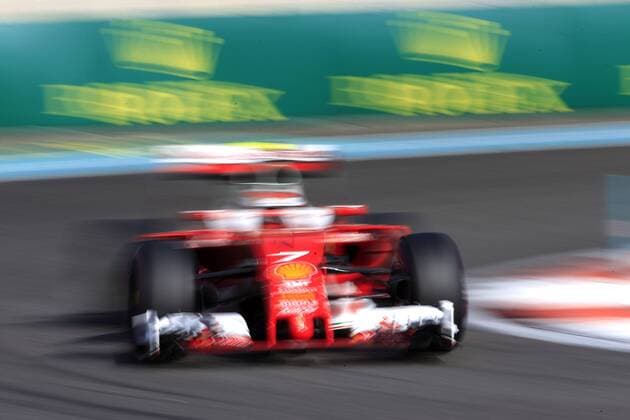 Abu Dhabi Grand Prix, UAE 24 - 27 November 2016 26.11.2016 - Free Practice 3, Kimi Raikkonen (FIN) Scuderia Ferrari SF16-H 