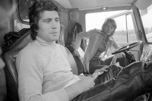 Training Großer Preis von Deutschland 1973 auf dem Hockenheimring, Giacomo Agostini (Italien)