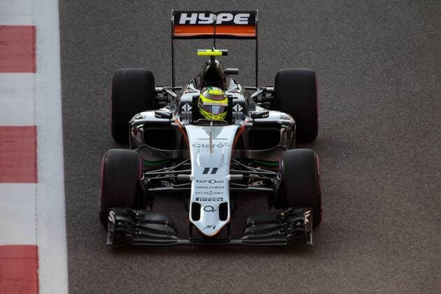Abu Dhabi Grand Prix, UAE 24 - 27 November 2016 26.11.2016 - Free Practice 3, Sergio Perez (MEX) Sahara Force India F1 VJM09 