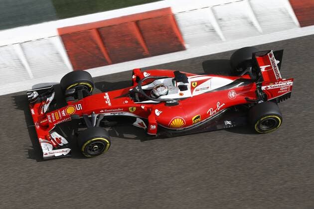Motorsports: FIA Formula One World Championship WM Weltmeisterschaft 2016, Grand Prix of Abu Dhabi, 5 Sebastian Vettel (GER, Scuderia Ferrari), xHOCHxZWEIx