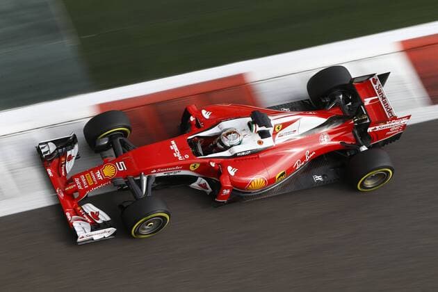 Motorsports: FIA Formula One World Championship WM Weltmeisterschaft 2016, Grand Prix of Abu Dhabi, 5 Sebastian Vettel (GER, Scuderia Ferrari), xHOCHxZWEIx