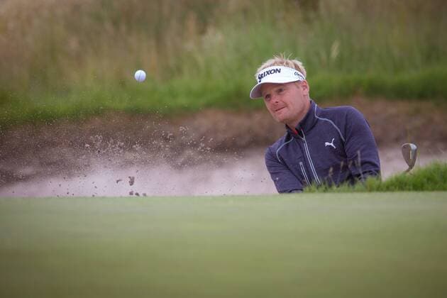 MELBOURNE, VIC - NOVEMBER 27: Soren Kjeldsen of Denmark strikes the ball from the bunker on the final day of the ISPS HANDA World Cup of Golf on November 27, 2016, at Kingston Heath Golf Club in Melbourne, Australia. (Photo by Jason Heidrich Icon Sportswire) GOLF: NOV 27 World Cup of Golf - Final Round Icon161127093 EDITORIAL USE ONLY