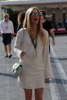 Abu Dhabi Grand Prix, UAE 24 - 27 November 2016 27.11.2016 - Vivian Sibold the wife of Nico Rosberg (GER) 