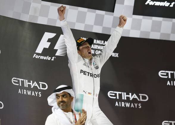 Motorsports: FIA Formula One World Championship WM Weltmeisterschaft 2016, Grand Prix of Abu Dhabi, 6 Nico Rosberg (GER, Mercedes AMG Petronas Formula One Team), xHOCHxZWEIx