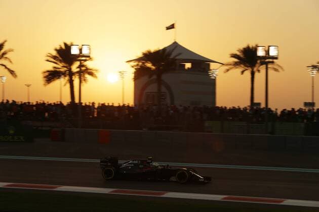 Abu Dhabi Grand Prix, UAE 24 - 27 November 2016 27.11.2016 - Race, Jenson Button (GBR) McLaren Honda MP4-31 