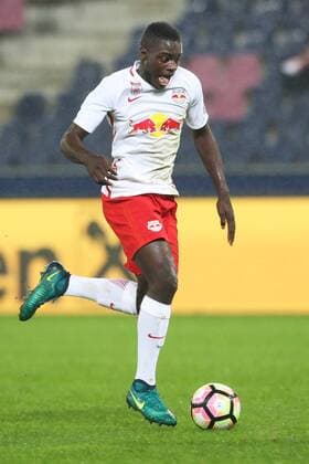 SOCCER - BL, RBS vs Admira SALZBURG,AUSTRIA,27.NOV.16 - SOCCER - tipico Bundesliga, Red Bull Salzburg vs FC Admira Wacker Moedling. Image shows Dayot Upamecano (RBS). GEPAxpictures xMathiasxMandl