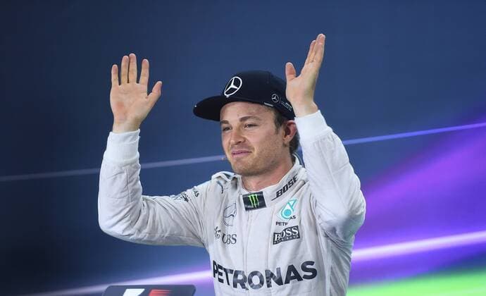 World Champion Nico Rosberg; Mercedes Grand Prix, formula 1 GP, Abu Dhabi, Yas Marina Circuit, VAE, 27.11.2016 Photo:mspb Jerry Andre World Champion Nico Rosberg; Abu Dhabi,