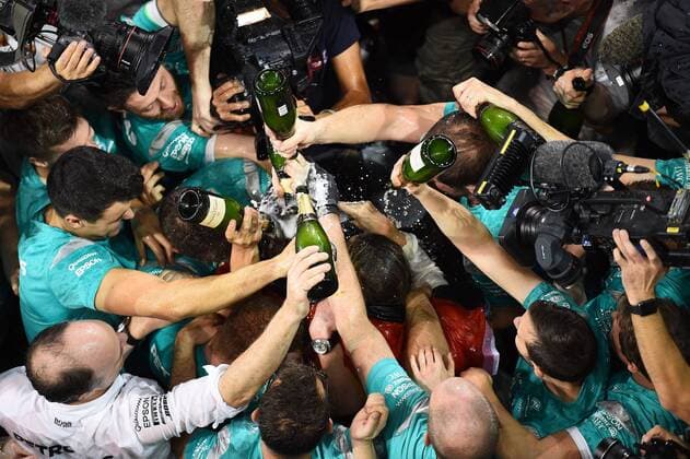 World Champion Nico Rosberg; Mercedes Grand Prix, formula 1 GP, Abu Dhabi, Yas Marina Circuit, VAE, 27.11.2016 Photo:mspb Jerry Andre World Champion Nico Rosberg; Abu Dhabi,