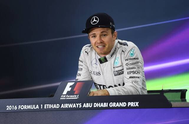 World Champion Nico Rosberg; Mercedes Grand Prix, formula 1 GP, Abu Dhabi, Yas Marina Circuit, VAE, 27.11.2016 Photo:mspb Jerry Andre World Champion Nico Rosberg; Abu Dhabi,