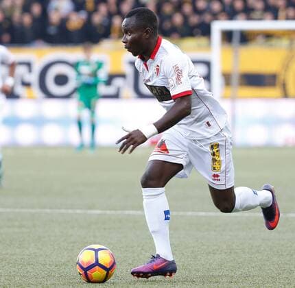 20.11.2016 Stade de Suisse Bern , SCHWEIZ , Herren Fussball Super League BSC Young Boys Bern - FC Sion Chadrac Akolo (FC Sion) 