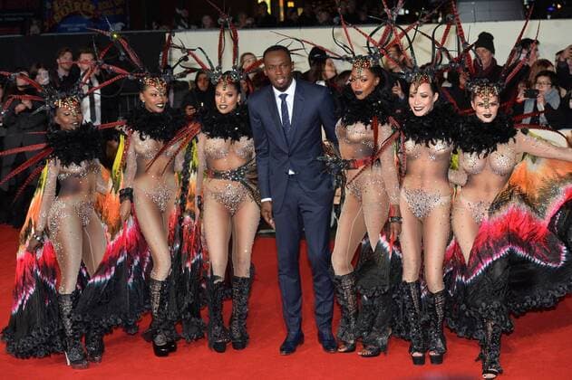 November 28, 2016 - London, London, UK - USAIN BOLT attend s the I Am Bolt world film premiere. London, UK. I Am Bolt World Film Premiere  - ZUMAl94_ 20161128_zaf_l94_060