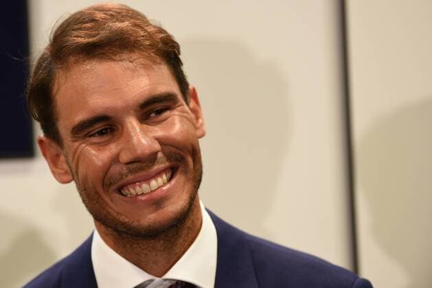 Spain: Rafael Nadal in Madrid The Spanish tennis Rafael Nadal, 30 years-old, pictured during a press conference PK Pressekonferenz for new campaign of Tommy Hilfiger in Madrid.  JorgexSanz PacificxPress