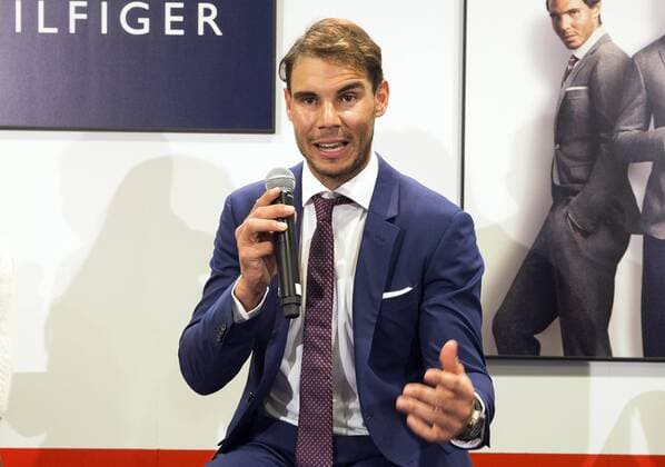 Tennis, Rafael Nadal - Werbetermin für Tommy Hilfiger mit Rafael Nadal. xPABLOxMORENOxARRIEROx 