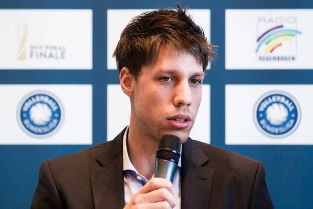 Tomas Kocian (VfB Friedrichshafen); DVV-Pokal Pressekonferenz, Dorint-Kongresshotel, Mannheim Deutschland, 20161129; Mannheim Copyright: xWuechnerx xEibner-Pressefotox EP_nwr