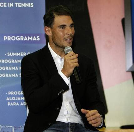 Tennis, Rafael Nadal Pressekonferenz in Madrid Spanish tennis player Rafa Nadal during a press conference PK Pressekonferenz during an sponsor act organizated by the Tennis Championship of the Rafa Academy of Movistar in Madrid, Spain on 29 November 2016. Spanish tennis player Rafa Nadal !ACHTUNG: NUR REDAKTIONELLE NUTZUNG!  20161129-636160397789866690