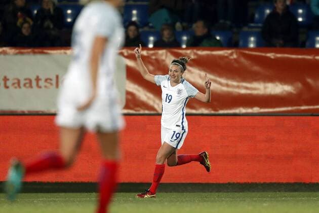 Fußball, Damen Länderspiel, Niederlande - England Jodie Taylor of Englandduring the friendly match between the women of Netherlands and England on November 29, 2016 at the Koning Willem II stadium in Tilburg, The Netherlands. Women: Netherlands v England Friendly match 2016 2017 xVIxxIVx 6676214