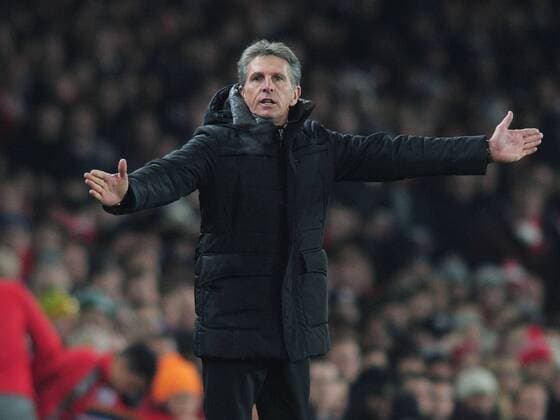Football - 2016 2017 League EFL Cup - Quarter-Final: Arsenal vs. Southampton Southampton manager Claude Puel at The Emirates COLORSPORT ANDREW COWIE 