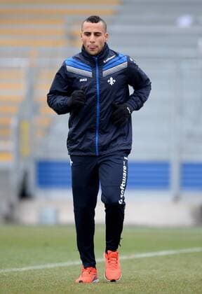 01.12.2016, xfux, Fussball 1.Bundesliga, SV Darmstadt 98 Training, emspor emonline, v.l. Aenis Ben-Hatira (SV Darmstadt 98) Darmstadt