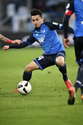 Baris Atik TSG 1899 Hoffenheim am Ball TSG 1899 Hoffenheim vs 1. FC Köln Koeln 03.13.2016