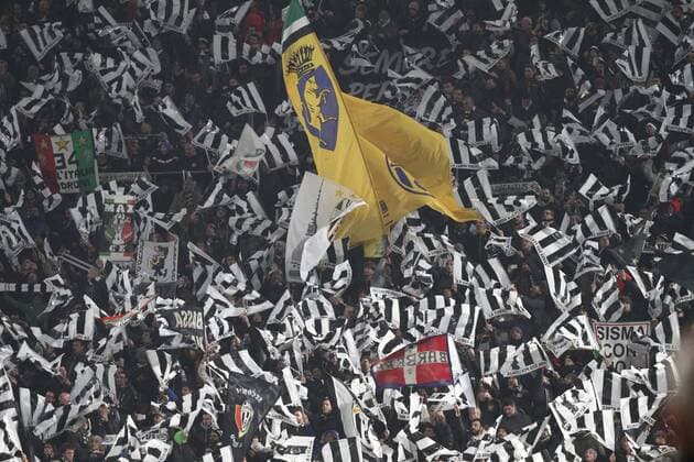 December 3, 2016 - Turin, Italy - Juventus supporters during the Serie A match between Juventus FC and Atalanta BC at Juventus Stadium on December 3, 2016 in Turin, Italy. Juventus FC v Atalanta BC - Serie A  - ZUMAn230 20161203_zaa_n230_186
