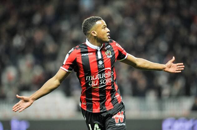 14 ALASSANE PLEA (nice) - JOIE FOOTBALL : Nice vs Toulouse - Ligue 1 - 04 12 2016 FEP Panoramic 