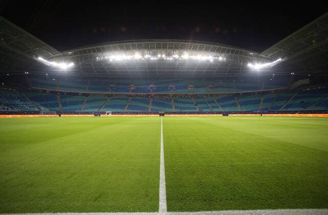 03.12.2016, Fussball GER, 1. Bundesliga Saison 2016 2017, 13. Spieltag, RB Leipzig - FC Schalke 04 2:1, Red Bull Arena Leipzig, Innenansicht mit Spielfeld und Zuschauerraenge