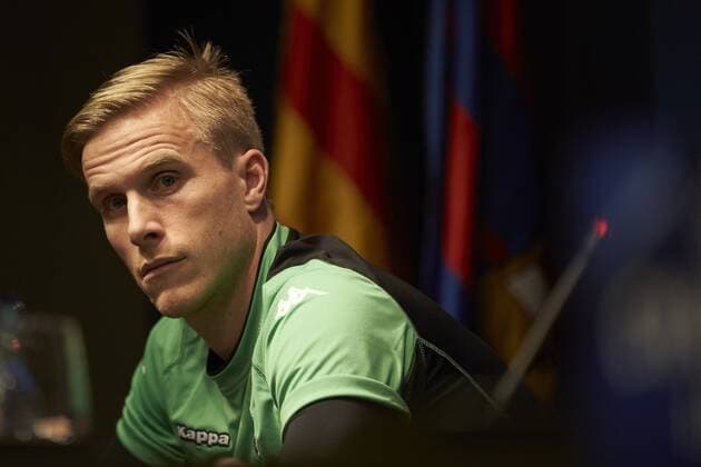 Borussia Monchenglabach s defender Oscar Wendt during the press conference PK Pressekonferenz held at the Camp Nou stadium in Barcelona, Catalonia, north-eastern Spain, 05 December 2016. FC Barcelona Barca will face Borussia Moenchenglabach in a Champions League match on 06 December 2016. Borussia Monchenglabach s press conference !ACHTUNG: NUR REDAKTIONELLE NUTZUNG!  20161205-636165638953225671