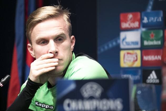 05.12.2016, xslx, Fussball UEFA Champions League, Fussball UEFA Champions League, FC Barcelona Barca - Borussia Moenchengladbach Training und Pressekonferenz, emspor, v.l. Oscar Wendt (Borussia Moenchengladbach) Barcelona
