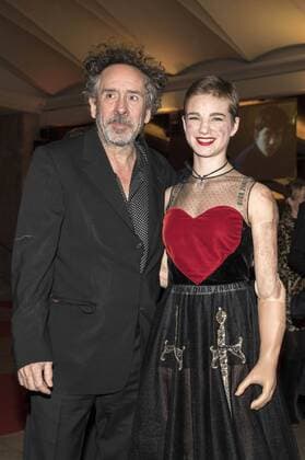 Tim Burton und Beatrice Bebe Vio bei der Premiere des Kinoflims Miss Peregrine - La casa dei ragazzi speciali Miss Peregrine s Home for Peculiar Children Die Insel der besonderen Kinder im uditorium Conciliazione. Rome, 05.12.2016 Foto:xDaziramx xFuturexImage