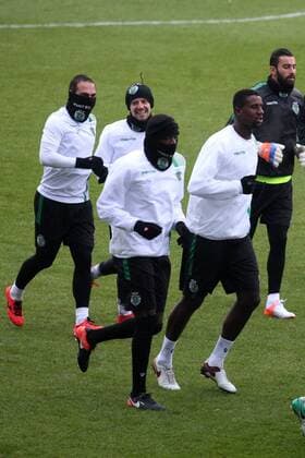 WARSZAWA 06.12.2016 OFFICIAL TRAINING SPORTING LISBON PLAYERS FOOTBALL CHAMPIONS LEAGUE SEASON 2016 2017  161206MSZ008