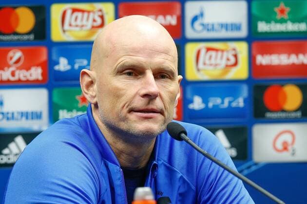 Fußball, CL, FC Kopenhagen PK Kobenhavn s head coach Stale Solbakken pictured during a press conference PK Pressekonferenz of Danish soccer team FC Kopenhagen, Tuesday 06 December 2016, in Brugge. Tomorrow Club Brugge is playing the sixth and last game of the group stage, in the group G of the Champions League competition against Danish club Kopenhagen. BRUNOxFAHY  x04991665x
