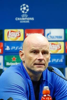 Fußball, CL, FC Kopenhagen PK Kobenhavn s head coach Stale Solbakken pictured during a press conference PK Pressekonferenz of Danish soccer team FC Kopenhagen, Tuesday 06 December 2016, in Brugge. Tomorrow Club Brugge is playing the sixth and last game of the group stage, in the group G of the Champions League competition against Danish club Kopenhagen. BRUNOxFAHY  x04991659x