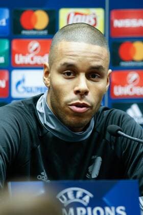 Fußball, CL, FC Kopenhagen PK Kobenhavn s Mathias Jorgensen pictured during a press conference PK Pressekonferenz of Danish soccer team FC Kopenhagen, Tuesday 06 December 2016, in Brugge. Tomorrow Club Brugge is playing the sixth and last game of the group stage, in the group G of the Champions League competition against Danish club Kopenhagen. BRUNOxFAHY  x04991653x