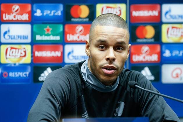 Fußball, CL, FC Kopenhagen PK Kobenhavn s Mathias Jorgensen pictured during a press conference PK Pressekonferenz of Danish soccer team FC Kopenhagen, Tuesday 06 December 2016, in Brugge. Tomorrow Club Brugge is playing the sixth and last game of the group stage, in the group G of the Champions League competition against Danish club Kopenhagen. BRUNOxFAHY  x04991654x