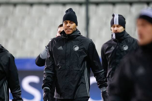 Fußball, CL, FC Kopenhagen Training Kobenhavn s Mathias Jorgensen pictured during a training session of Danish soccer team FC Kopenhagen, Tuesday 06 December 2016, in Brugge. Tomorrow Club Brugge is playing the sixth and last game of the group stage, in the group G of the Champions League competition against Danish club Kopenhagen. BRUNOxFAHY  x04991695x