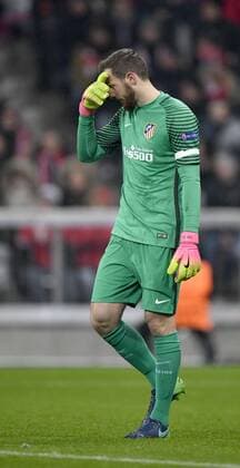 Torwart Jan Oblak Atletico Madrid enttäuscht Champions League CL Gruppenphase FC Bayern München FCB vs Atletico Madrid 06.12.2016