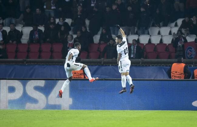 Wanderson Cristaldo Farias ( Ludogorets ) FOOTBALL : Paris Saint Germain vs Ludogorets - Champions League - Paris - 06 12 2016 FedericoPestellini Panoramic 