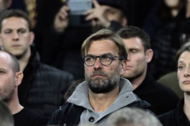06.12.2016. Nou Camp, Barcelona, Spain, UEFA Champions League group stages. FC Barcelona Barca versus Borrusia Moenchengladbach. JÃ¼rgen Klopp in the Nou Camp Stadium to watch the game xangelxboludax  ActionPlus11817684