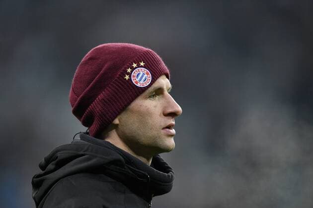 Vor dem Spiel: Thomas Müller FC Bayern München Gestik, Geste Mimik Champions League CL Gruppenphase FC Bayern München FCB vs Atletico Madrid 06.12.2016